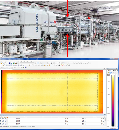 PYROLINE_256G紅外掃描熱像儀在玻璃深加工中的應(yīng)用